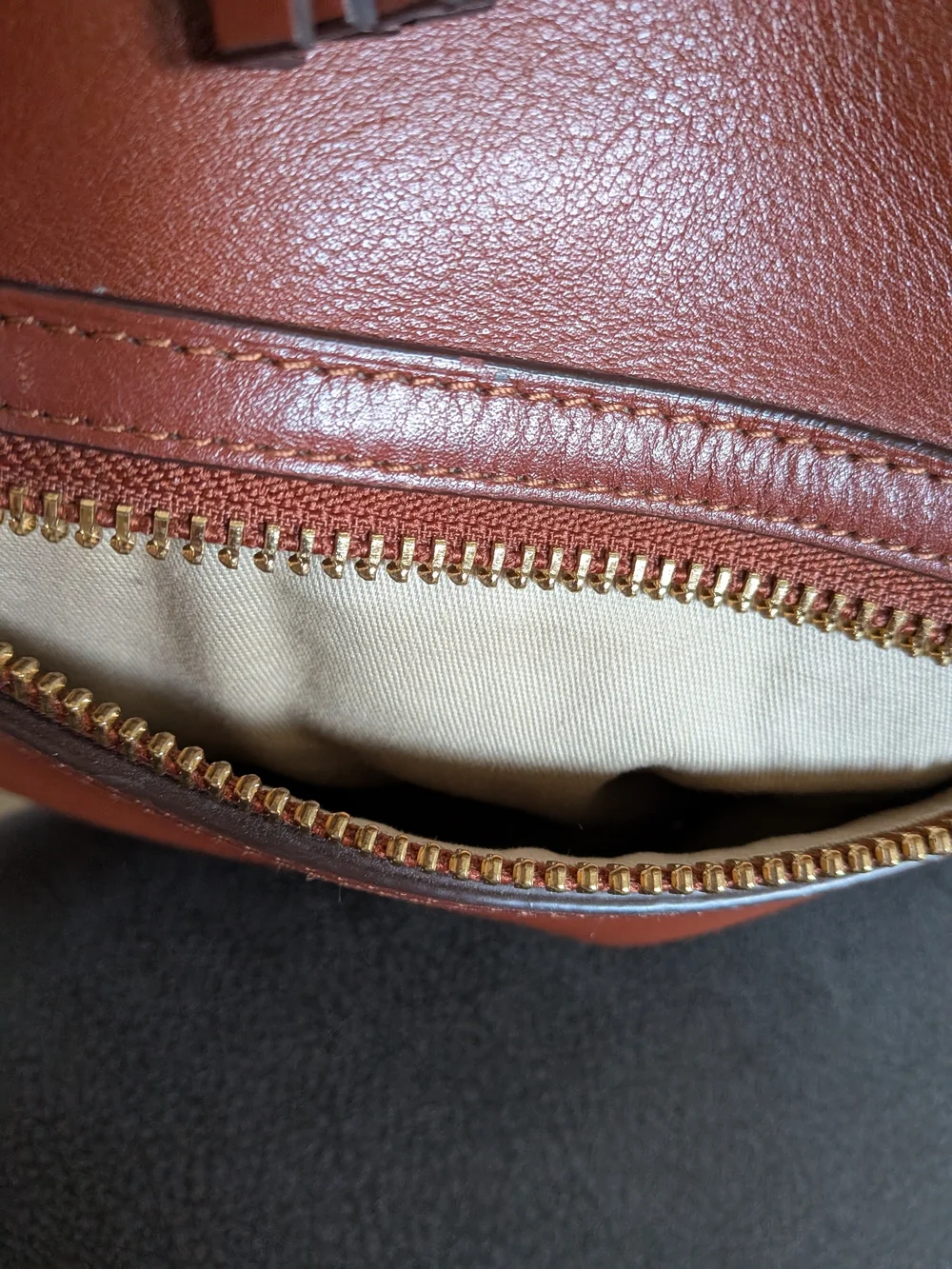 Coach Legacy Cognac Leather Rory Satchel (M1220-19892)_11